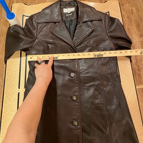 Pelle Studio Deep Brown‎ Leather Jacket size medium - Picture 10 of 15